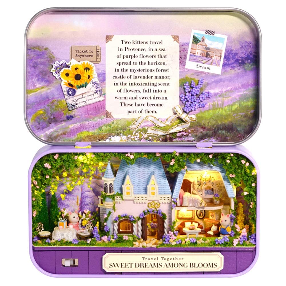 💥LAST DAY SALE 50% OFF💥Miniature Theater Box DIY Wooden Dollhouse Kit⚡BUY 2 FREE SHIPPING