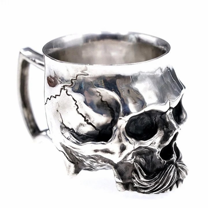 💥Party Mustache Gothic Engraved Drink Cup