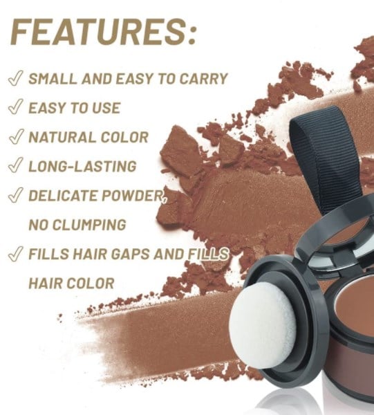 LAST DAY 50% OFF🔥Hairline Shadow Powder Fill Forehead Powder