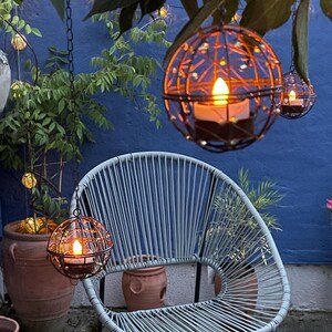 Solar Light Hanging Lanterns, Waterproof Decorative Outdoor Hanging Light for Garden Patio, Tree Lights, Yard Lights, Gifts for Mom