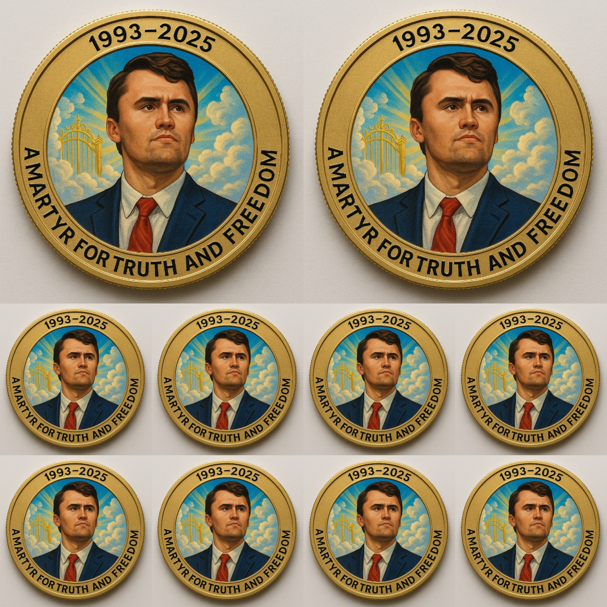 🙏60% OFF For Charlie's Fans - 🎗️🕊️Charlie Kirk Memorial Coin