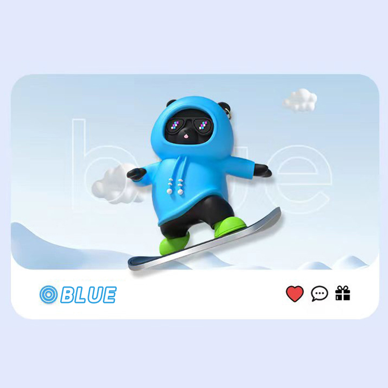 Second Half Price😍Cartoon Bear On Skateboard