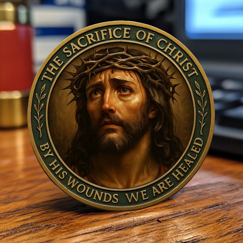 🏆Flash Sale 60% OFF - 🙏The Sacrifice of Christ Commemorative Coin