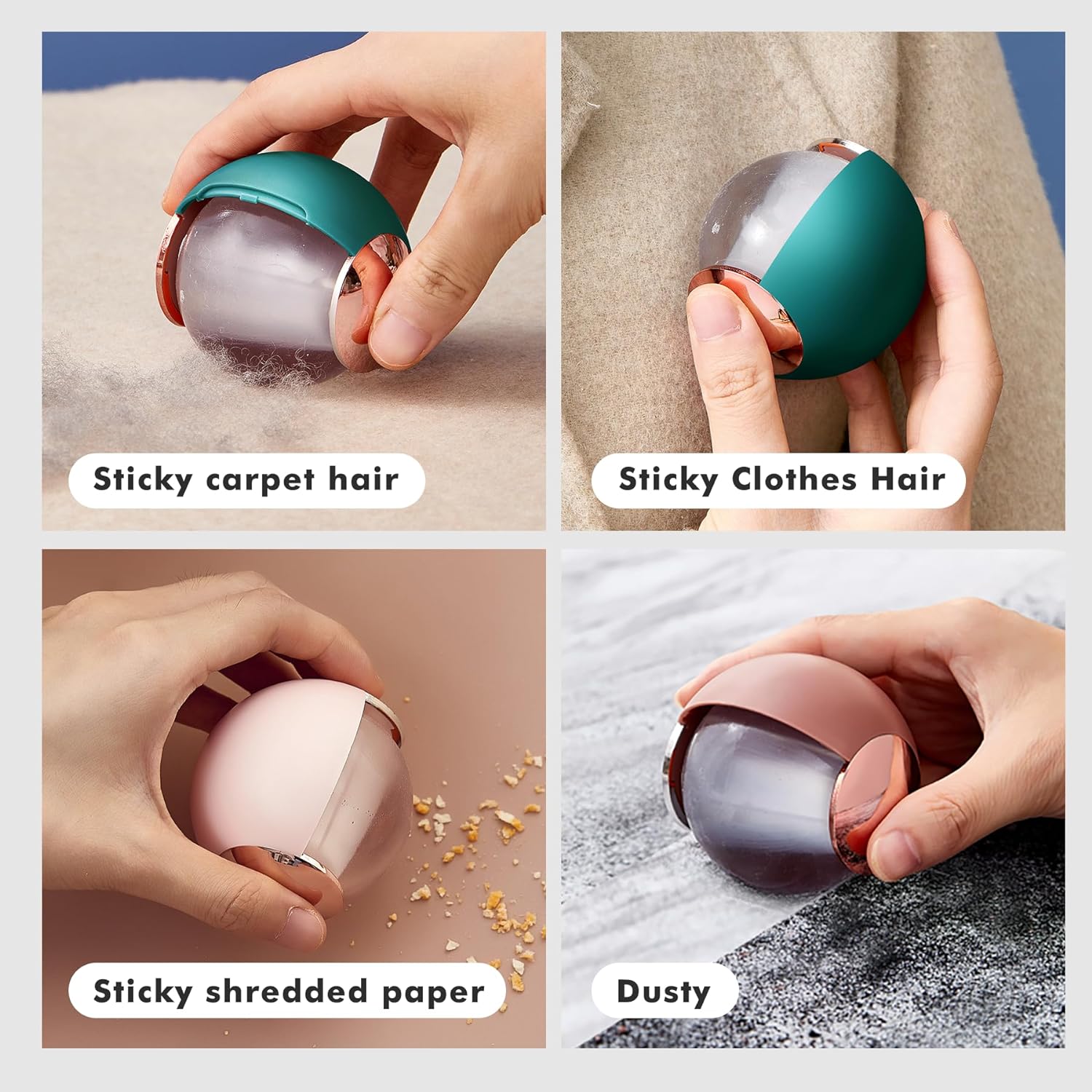 Washable Reusable Gel Lint Roller Ball