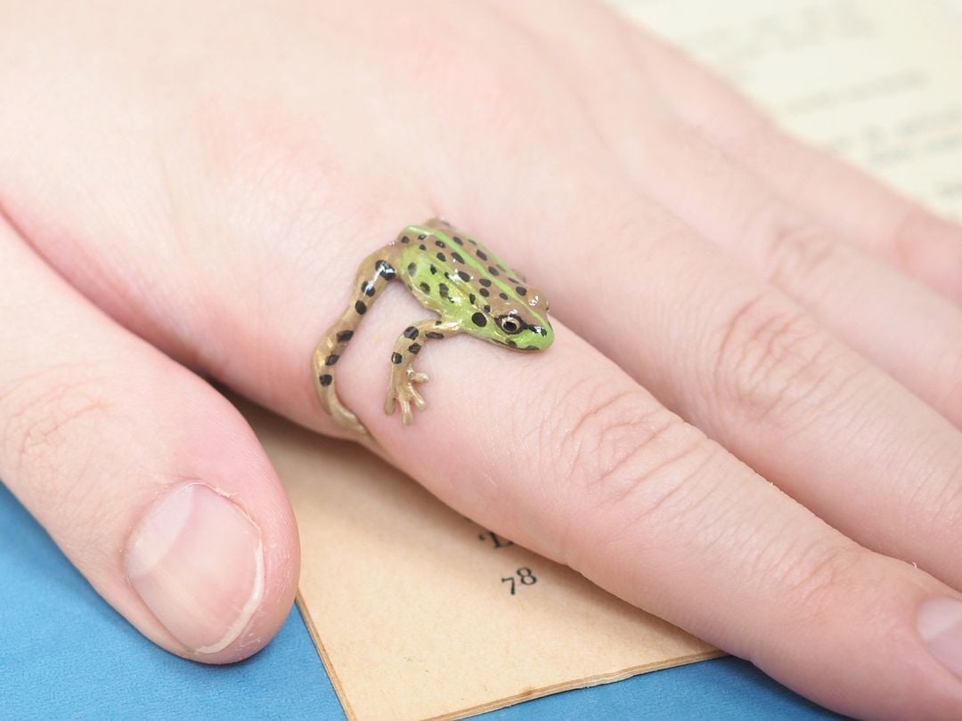 🔥 Buy 1 Get Free 🔥-Tree Frog Ring & Earrings