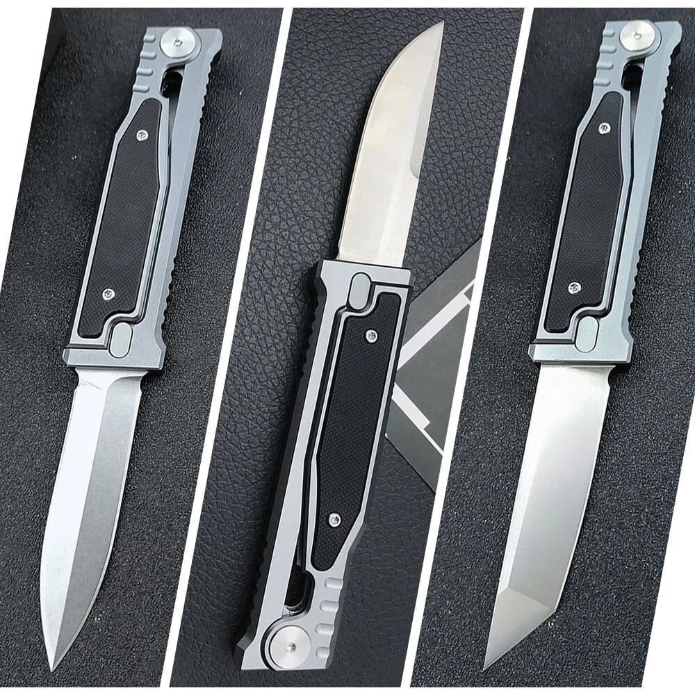 🔥 Survival Camping D2 Folding Knife
