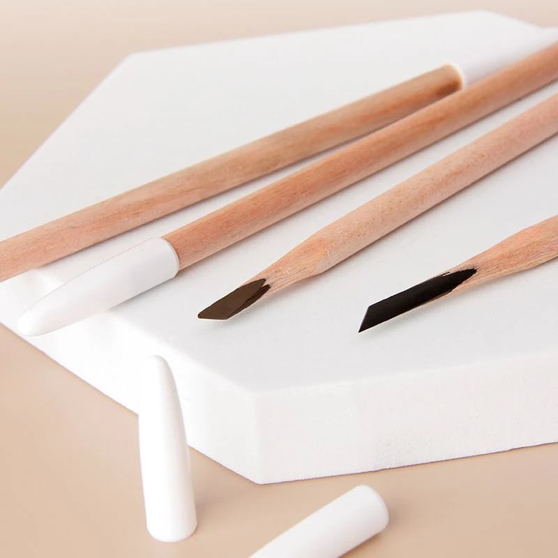 🔥LAST DAY 49% OFF--Pousbo® Waterproof Wooden Eyebrow Pencil