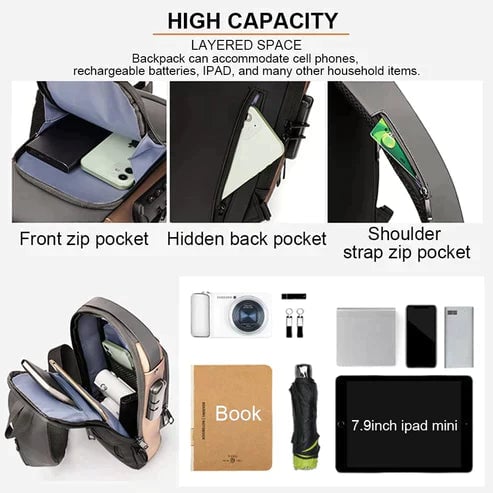 🔥LAST DAY SALE 50% OFF - Multifunctional  Anti-theft Chest Bag