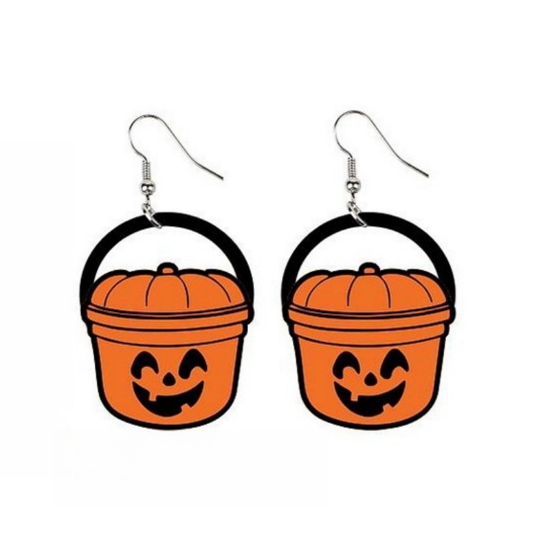 🎃Early Halloween Sale👻Halloween Nostalgia Bucket Earrings🔥Buy 3 Save 20% & Free Shipping