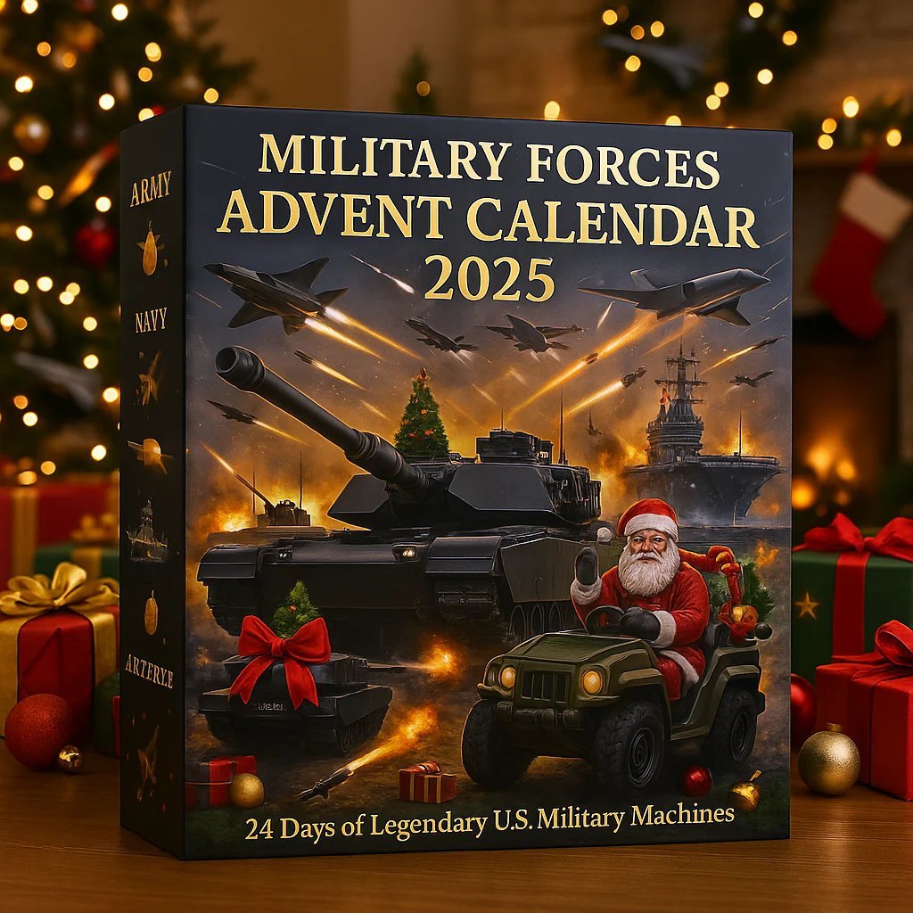 🔥LAST DAY 50% OFF✨Legends of the Armed Forces Advent Calendar 2025