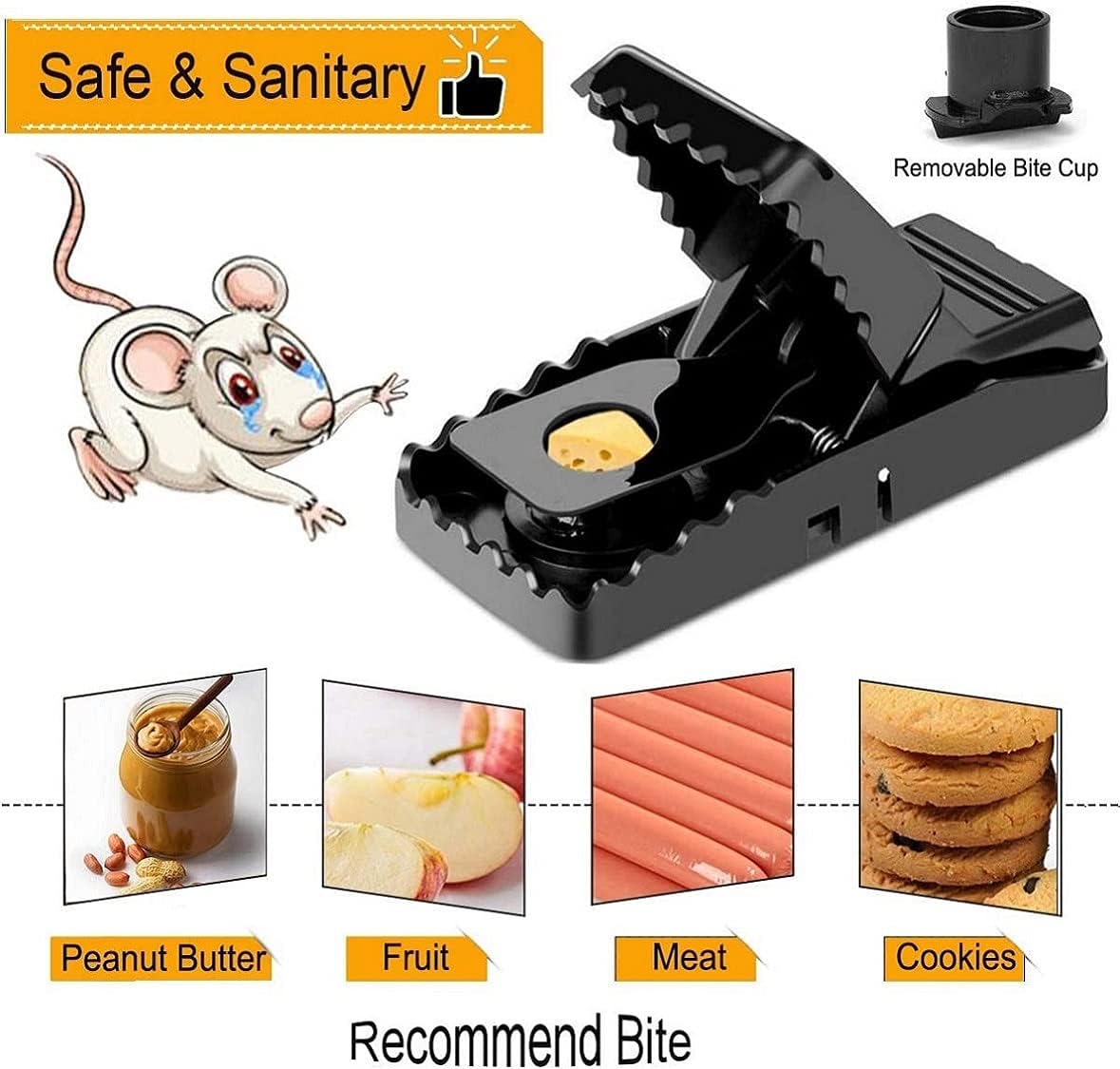 (🌲Early Christmas Sale- SAVE 48% OFF)Alligator Clip Automatic Mousetrap(buy 8 get free shipping NOW)