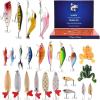 🔥Last Day Promotion 48% OFF-🎁-🐟24 Days Christmas Countdown Fish Tackle Set