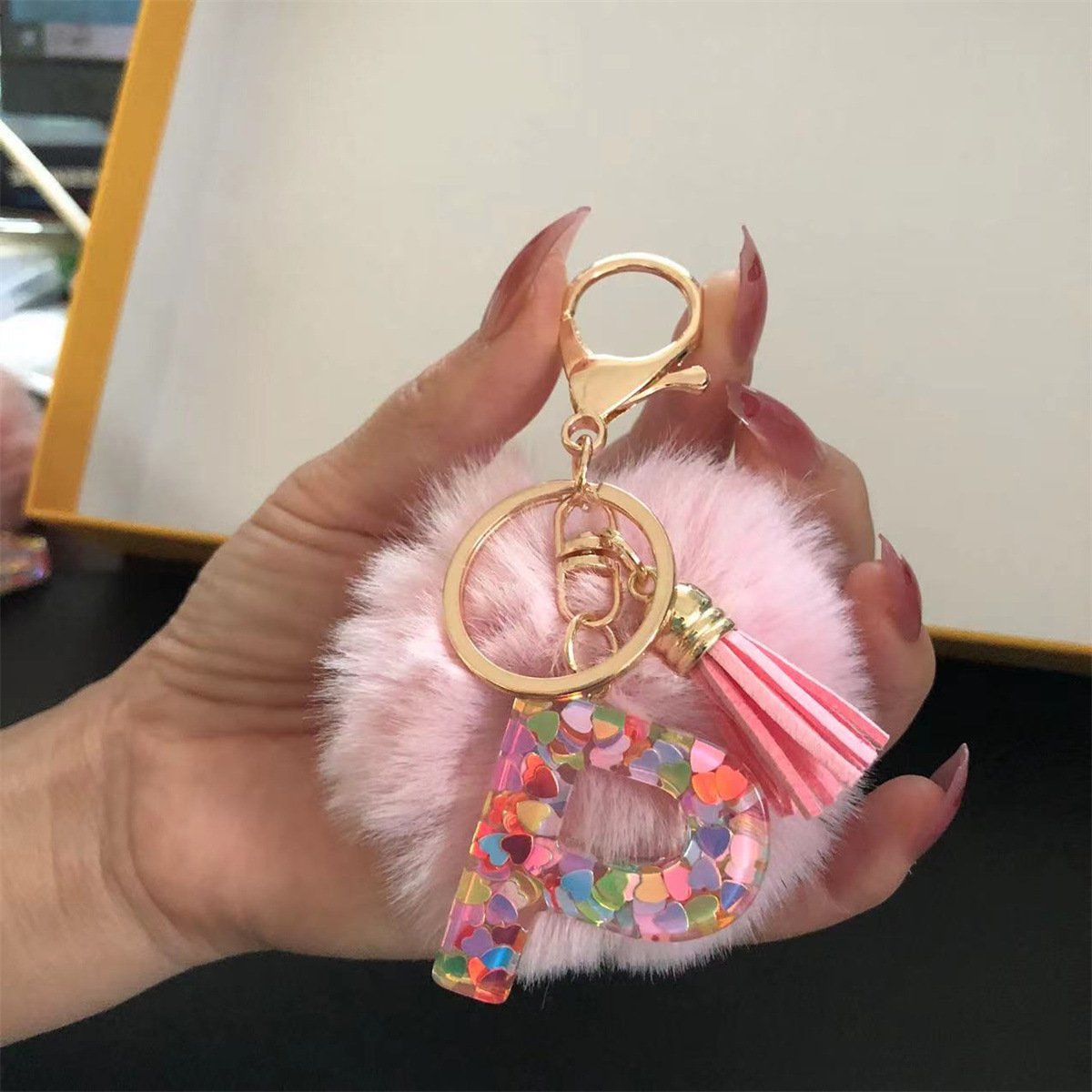 🎁TikTok Last Day Sale - 70% OFF🔥Initial Letter Keychains🦋