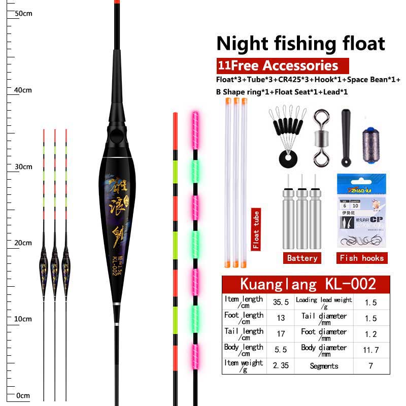 🎣 Summer Sale-30% OFF🐠Electric Luminous Night Fishing Floats