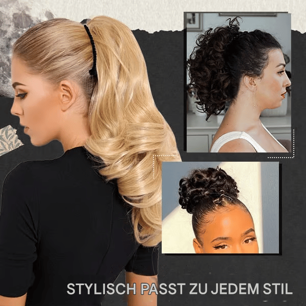 ✨Letzter Tag 50% Rabatt- Dehnbare Bananen-Haarspange im Vintage-Stil