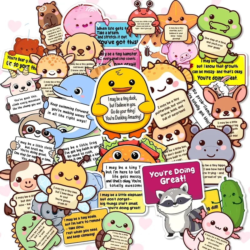 🔥Last Day Promotion 50% OFF🔥Positive Emotional Support Buddies Stickers