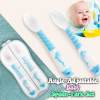 Adjustable Baby Utensils Spoon-Fork Set