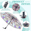 🎁TikTok Last Day Promotion -80% OFF🔥Vintage Stained Automatic Umbrella☔