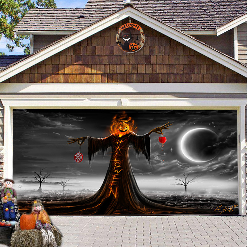 (🎃Early Halloween Sale 48% OFF🎃) - Halloween 2024 Garage Door Decoration