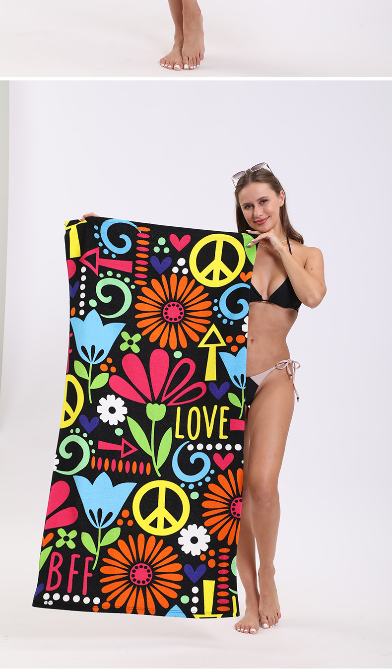 Last Day Promotion 50% OFF - 🔥Oversized Comfortable Absorbent & Fast Drying Luxury Beach Towels