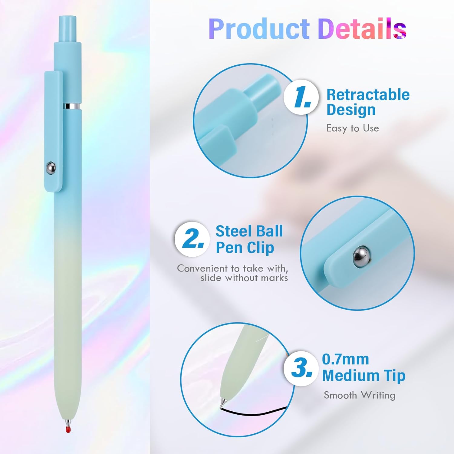 🔥Last Day Promotion 70% OFF💥5 Stress Relief Gel Pens