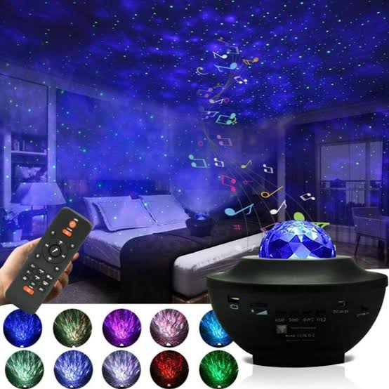 Galaxy Music Starry Light Projector
