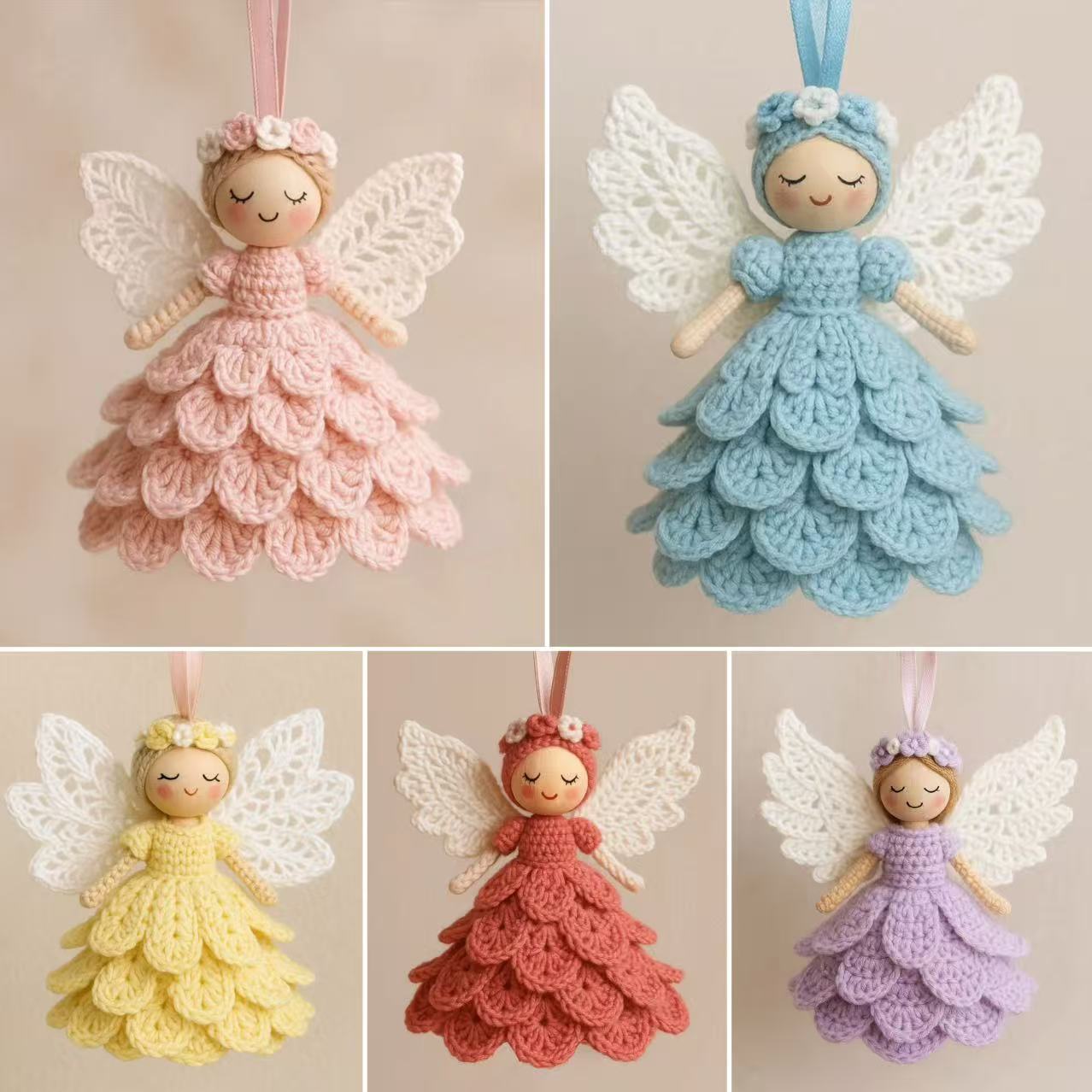 🔥DIY Crochet Angel Ornament Kit🎄 | Perfect for Christmas & Holiday Decor