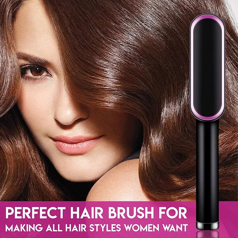 🔥Last Day Promotion - 49% OFF🎁😍 2 in 1 Negative Ion Hair Straightener Styling Comb