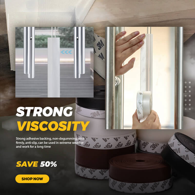 (🎅EARLY XMAS SALE - 50% OFF) Weather Stripping Door Seal Strip, Buy More Save More