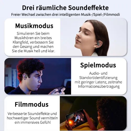 🔥Letzter Tag Verkauf 49% Rabatt👂AI-Übersetzung Kabellose OWS Bluetooth 5,4-Ohrhörer (kompatibel mit iOS und Android)