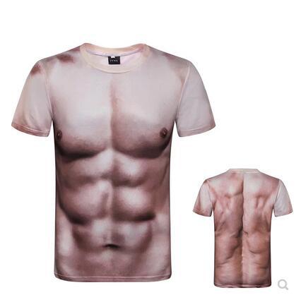 (HOT SALE - 50% OFF) New Muscle Printed 3D T-shirt - Buy 2 Get Free Shipping & 10% OFF