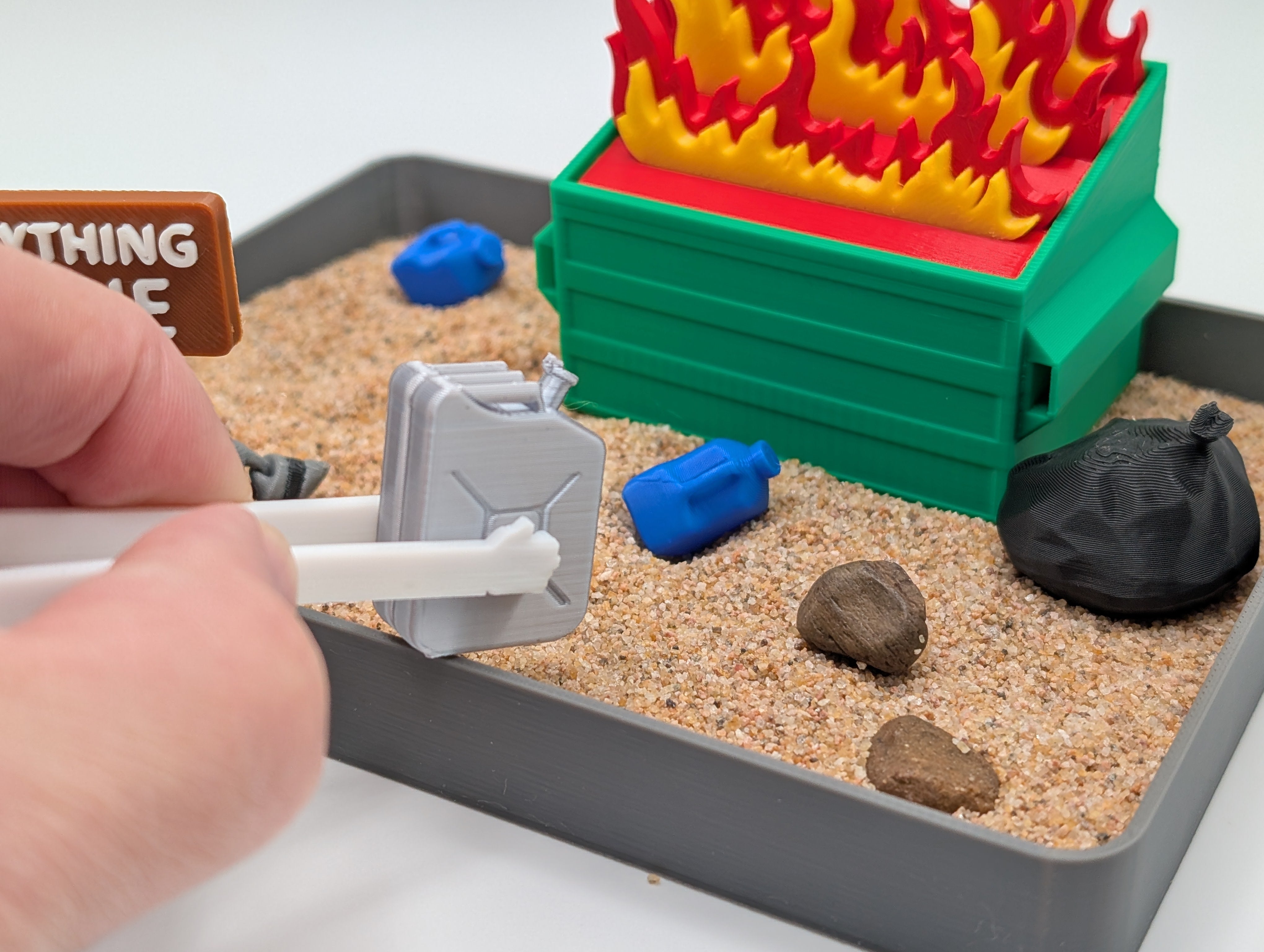 🔥LAST DAY 50% OFF🦝Dumpster Fire Zen Garden