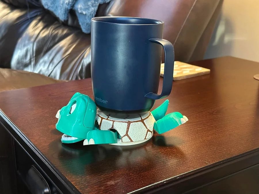 🔥Last Day Promotion 70% OFF💥Interactive 3D-Printed Turtle Coasters
