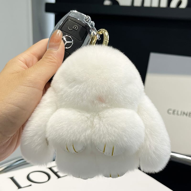 TikTok Last Day Promotion -60% OFF🎉Handmade Soft Bunny PomPom Charms🐰