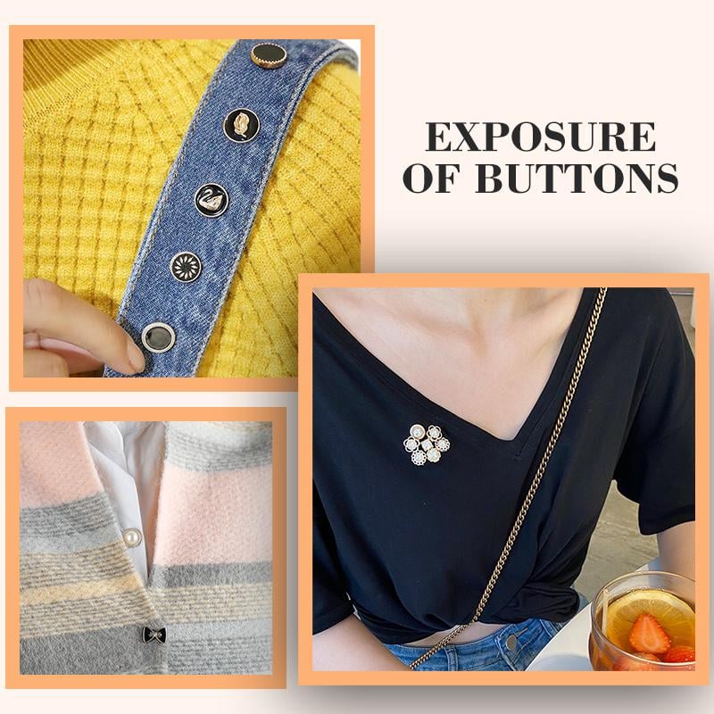 🔥Hot Selling | 48% OFF🔥 Prevent Accidental Exposure Of Buttons (10 Pcs/Set)