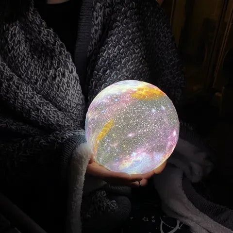 🌌Galaxy Moon Lamp, Buy 2 Free Shipping.