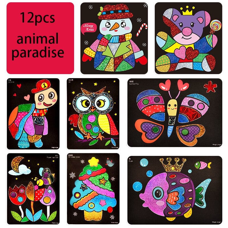 🔥Last Day Promotion 70% Off🔥 - Children's early education cartoon magic transfer paper