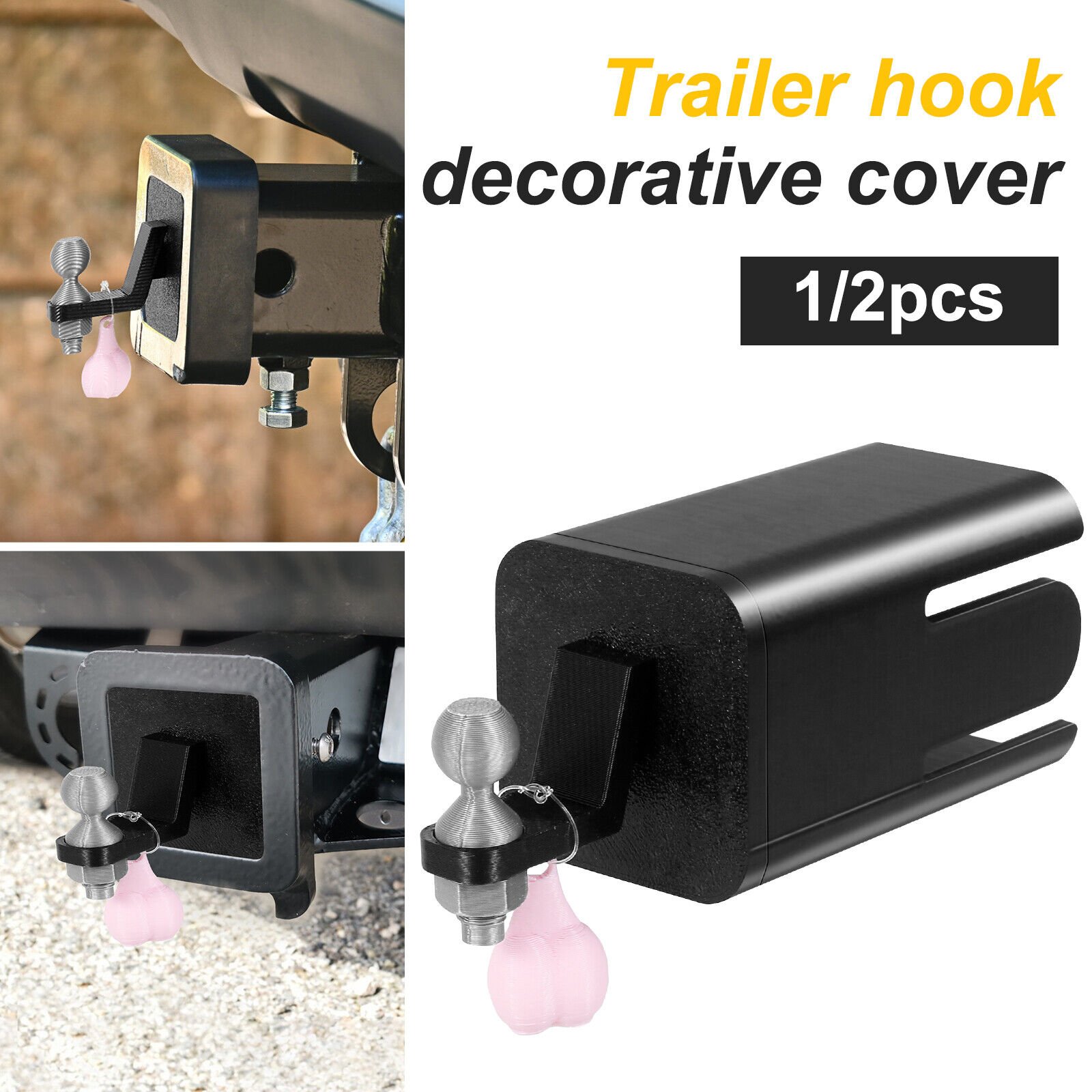 Funny Trailer Hitch Cover