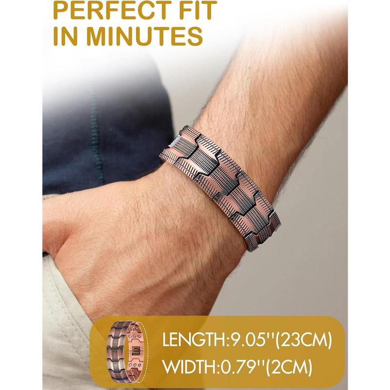 🏆Hot Sale 49% OFF⚡-3X Ultra Strength Magnetic copper Bracelets