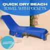 🔥Summer Hot Sale 70% OFF🎁Sun Lounger Towel in Bag with Pockets Storage