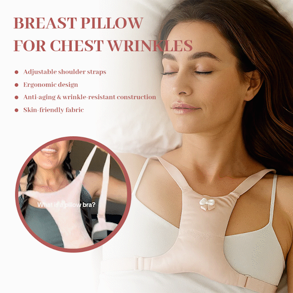 🔥Last Day 50% OFF - Breast Pillow for Chest Wrinkles