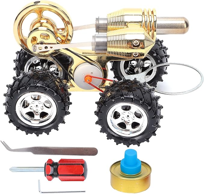 (🎄Christmas Hot Sale - 49% OFF) Hot Air Stirling Engine Car-🔥BUY 2 FREE SHIPPING