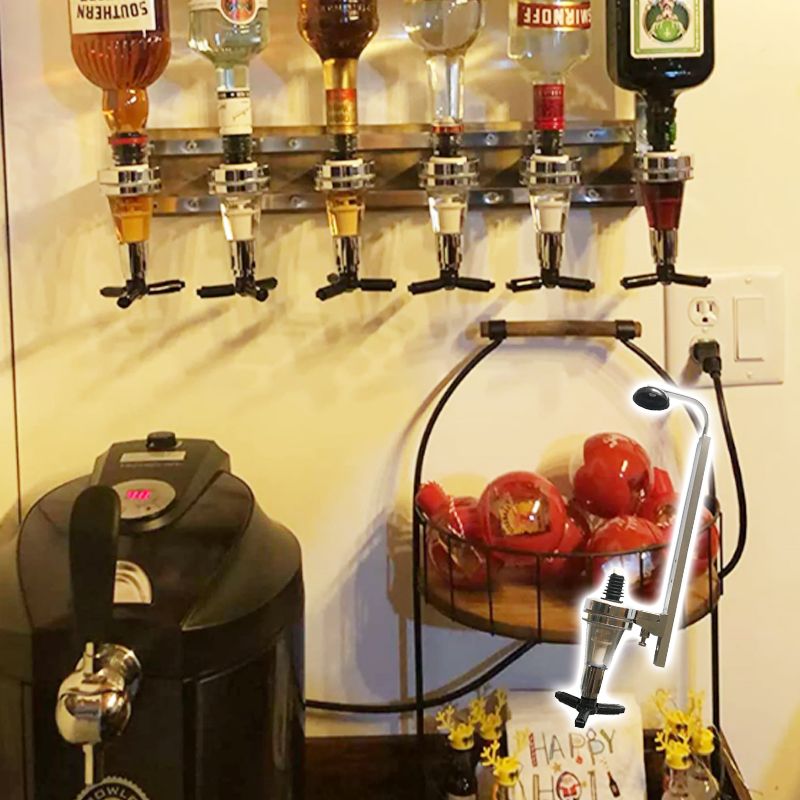 🎁TikTok Last Day Sale - 70% OFF🔥Wall-mounted quantitative spirit dispenser for one bottle