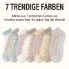 🔥5 Paar für 19,98€🔥- Damen Frühling Sommer Blumenspitze Söckchen