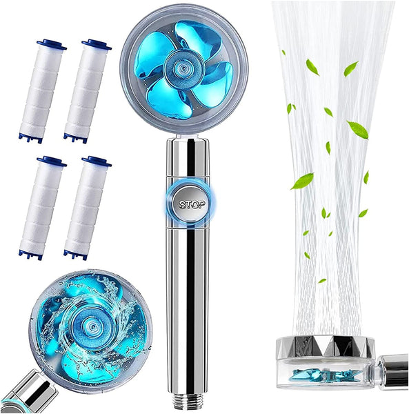 (🔥Early Christmas Hot Sale-48% OFF)Filtered Shower Head (with Fan)(Buy 2 Get 1 Free)