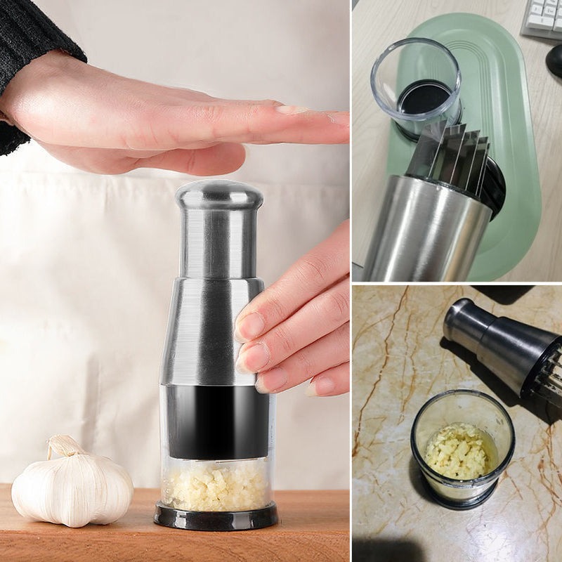 (🔥LAST DAY PROMOTION - SAVE 50% OFF) Pressed Garlic Chopper-Buy 4 Get Extra 20% OFF