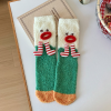 (🌲EARLY CHRISTMAS SALE - 50% OFF) 🎁Coral velvet three-dimensional quirky socks