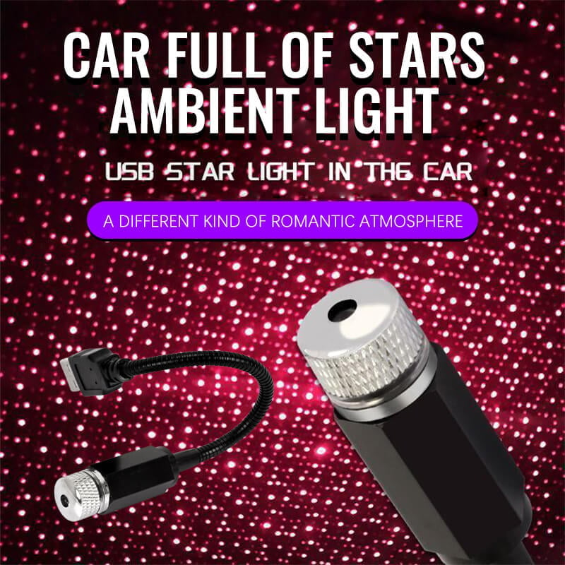 USB LIGHT CAR STAR PROJECTOR✨✨