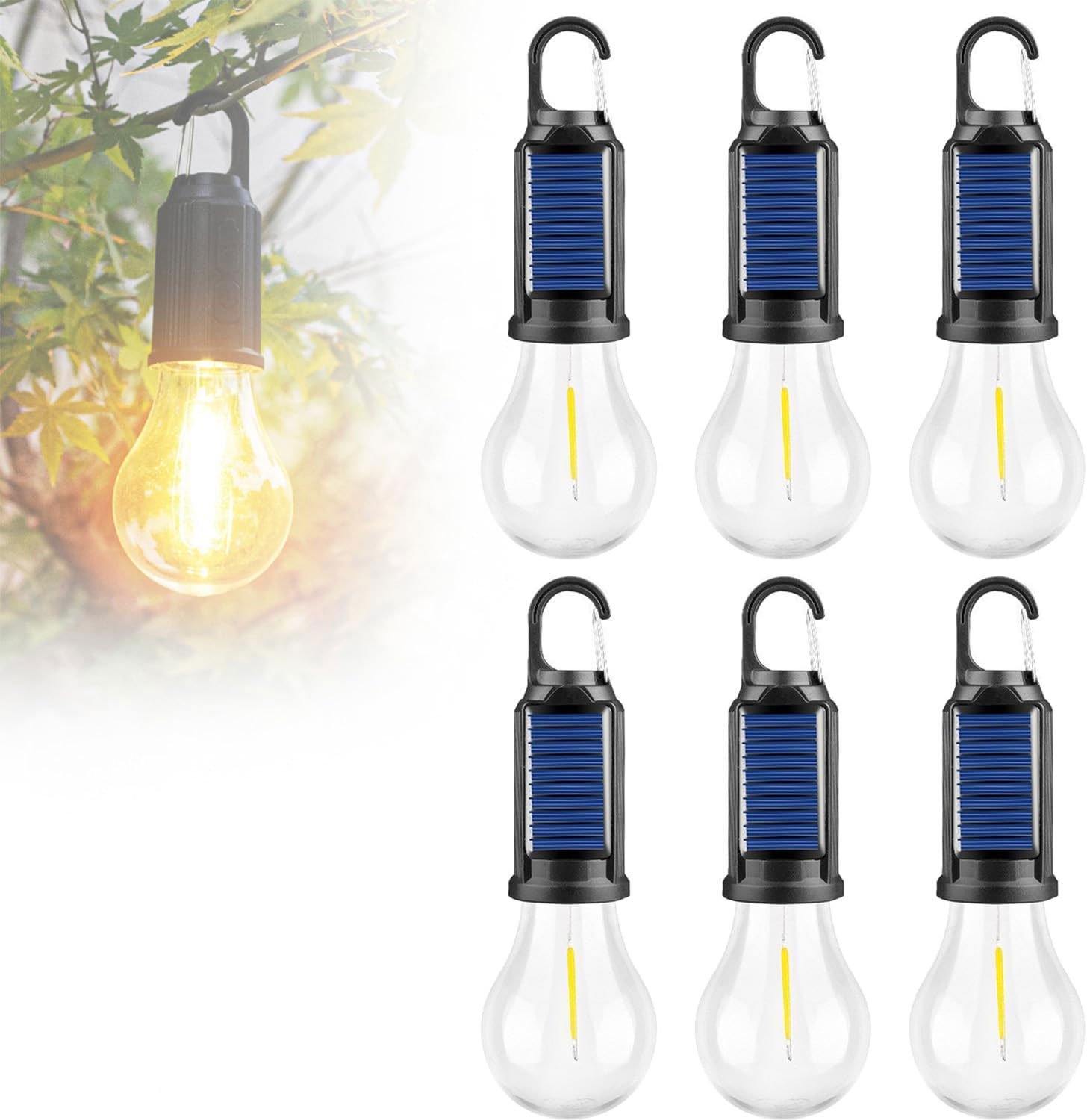 Letzter Aktionstag!🔥Vintage Solar-Campinglampe