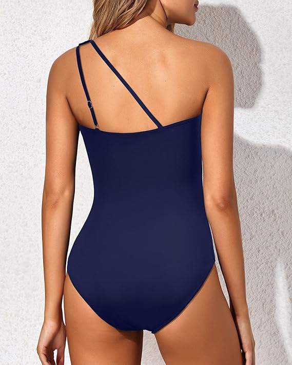 🔥Letzter Tag Verkauf 49% Rabatt⛱️ One-Shoulder-Badeanzug für Damen